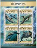 n° 1380 - Timbre DJIBOUTI Poste