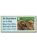 n° 40 - Timbre GIBRALTAR Timbres de distributeurs