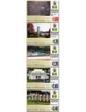 n° 6154/6158 - Timbre SAINT-VINCENT Poste