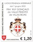 n° 1648/1649 - Timbre ORDRE de MALTE Poste
