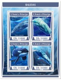 n° 5793/5796 - Timbre SAINT-THOMAS ET PRINCE Poste