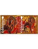n° 1836/1837 - Timbre GIBRALTAR Poste