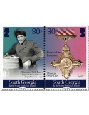 n° 704/707 - Timbre GEORGIE DU SUD Poste