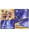 n° 594/595 - Timbre HERCEG-BOSNA Poste