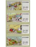 n° 73/76 - Timbre ILE FEROE Timbres de distributeurs