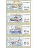 n° 77/80 - Timbre ILE FEROE Timbres de distributeurs