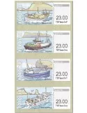 n° 77/80 - Timbre ILE FEROE Timbres de distributeurs