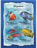 n° 5405/5408 - Timbre CENTRAFRIQUE Poste