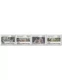 n° 667/670 - Timbre GUINEE-EQUATORIALE Poste
