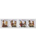 n° 1414/1417 - Timbre UKRAINE Poste