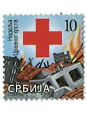 n° 70 - Timbre SERBIE Timbres de bienfaisance