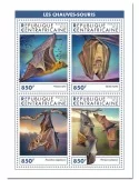n° 6036/6039 - Timbre CENTRAFRIQUE Poste