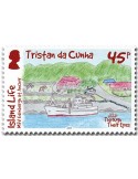 n° 1228/1231 - Timbre TRISTAN DA CUNHA Poste