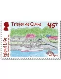 n° 1228/1231 - Timbre TRISTAN DA CUNHA Poste