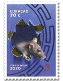 n° 637 - Timbre CURACAO Poste