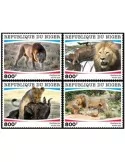 n° F5783/F5786  - Timbre NIGER Poste