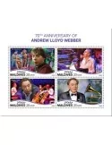 n° 6342/6345 - Timbre MALDIVES Poste