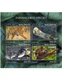 n° 7342/7345  - Timbre MALDIVES Poste