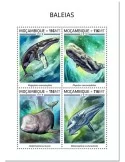 n° 8098/8101 - Timbre MOZAMBIQUE Poste