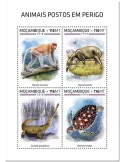 n° 8138/8141 - Timbre MOZAMBIQUE Poste