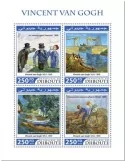 n° 2601/2604 - Timbre DJIBOUTI Poste