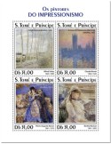 n° 6936/6939 - Timbre SAINT-THOMAS ET PRINCE Poste