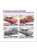 n° 7124/7127  - Timbre SAINT-THOMAS ET PRINCE Poste