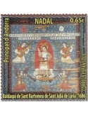 n° 494 - Timbre ANDORRE ESPAGNOL Poste