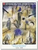 n° 1558/1560 - Timbre ORDRE de MALTE Poste