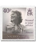 n° 752/757 - Timbre GEORGIE DU SUD Poste