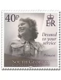 n° 752/757 - Timbre GEORGIE DU SUD Poste