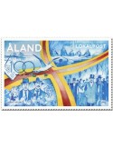 n° 508 - Timbre ALAND  Poste