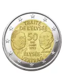 2 EURO COMMEMORATIVE 2013 : FRANCE (TRAITE DE L´ELYSEE)