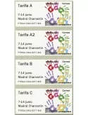 n° 171 - Timbre ESPAGNE Timbres de distributeurs