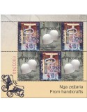 n° 393/394 et BF n° 50 - Timbre KOSOVO Poste