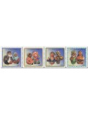 n° 1322/1325 - Timbre OUZBEKISTAN Poste