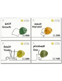 n° 857/860 - Timbre OMAN Poste