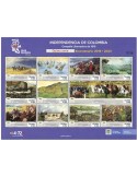 n° 2208/2218 - Timbre COLOMBIE Poste