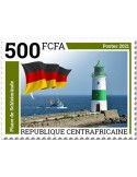 n° 8518/8521  - Timbre CENTRAFRIQUE Poste