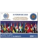 n° 3454  - Timbre DJIBOUTI Poste