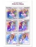 n° 7518/7523  - Timbre MALDIVES Poste