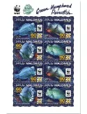 n° 7591/7598  - Timbre MALDIVES Poste