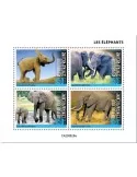 n° 7351/7354  - Timbre CENTRAFRIQUE Poste