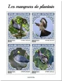 n° 7598/7601  - Timbre CENTRAFRIQUE Poste