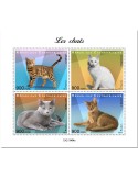 n° 8037/8040  - Timbre CENTRAFRIQUE Poste
