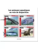 n° 8441A/8444A  - Timbre CENTRAFRIQUE Poste