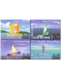 n° 1593A/1604A et n° 1605A/1616A - Timbre COOK (Oc) Poste