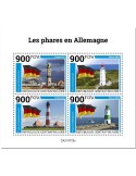 n° 8521A/8524A  - Timbre CENTRAFRIQUE Poste