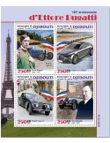 n° 3499/3502  - Timbre DJIBOUTI Poste