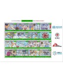 n° 8272/8287  - Timbre SAINT-THOMAS ET PRINCE Poste